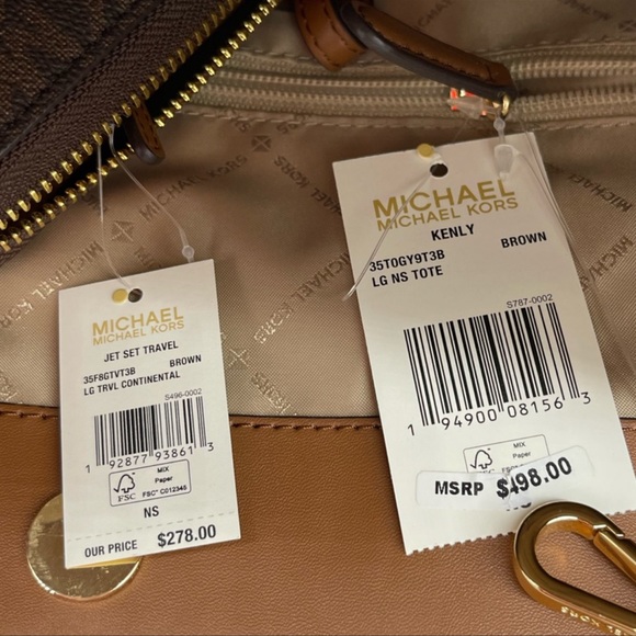 Michael Kors Large Kenly Tote Bag &Continental NWT
Wallet Wristlet | BUNDLE DEAL - Picture 8 of 9